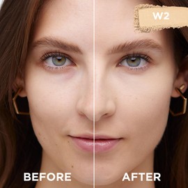 L'Oreal Paris True Match Super Blendable Oil Free Powder Foundation, W2 Light, 0.33 oz, Packaging May Vary