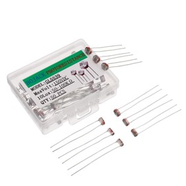 BOJACK Photoresistance 5 mm Photo Light Sensitive Resistor LDR GM5539 GL5539 (Pack of 50)