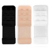 YISCOKO Bra Extender 2 Hook 3 Row,Soft Bra Extenders,Bra Strap