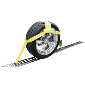 Erickson 8314 3500 lb. E-Track Adjustable Tire Basket Strap with Cam Buckle and Ratchet