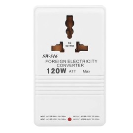 Chazcool 110V/120V to 220V/240V Converter, 70W Dual Channel Transformer Plugs 220V/240V to 110V/120V, Step up/Down Travel Adapter CN Standard Plug (Applicable Electrical Appliance: <70w)