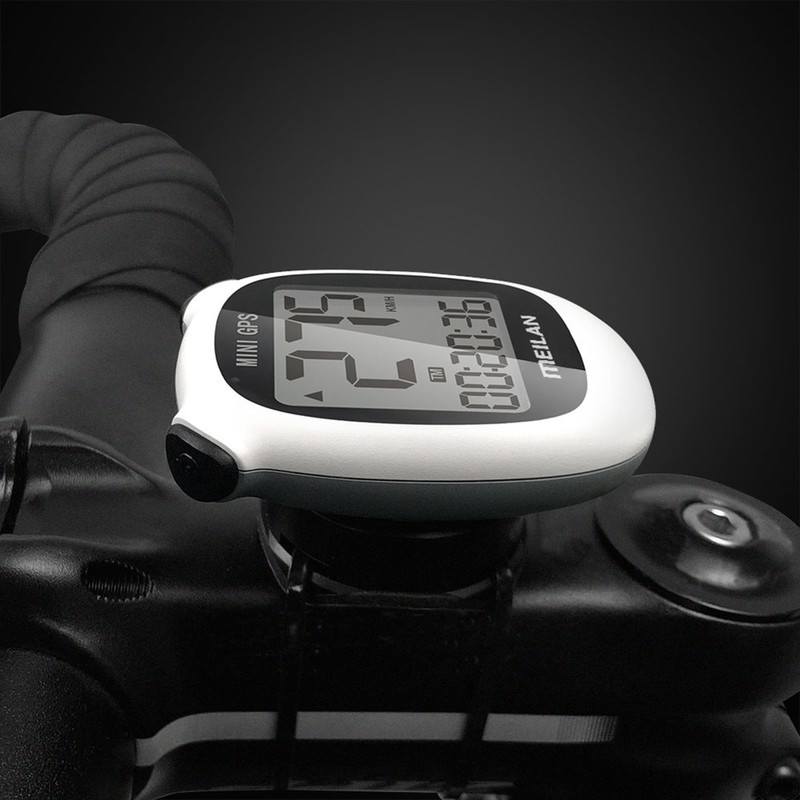 Bike Computer 1.7 Inch Mono LCD Altitude Speed Distance Display