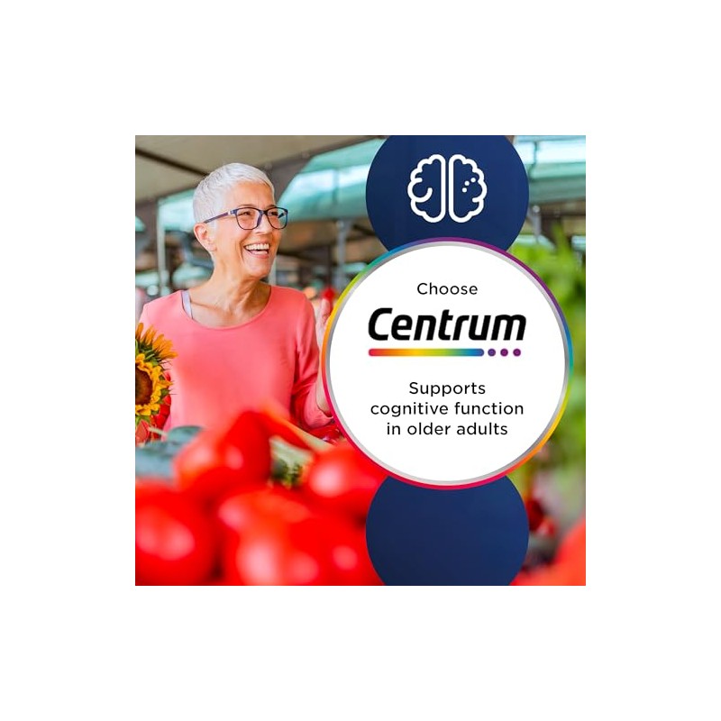 Centrum Advance 50+ Multivitamin Tablets, Adults Over 50, 180 Pack