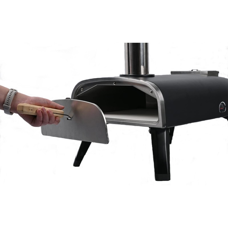 aidpiza Oak Wood Pizza Oven Handle Compatible with SP120 &