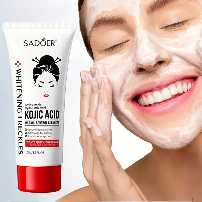 200g Limpiador Facial Manchas Rostro Aclarante Ácido Kojico