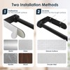 theaoo Under Cabinet Paper Towel Holder for Kitchen, Easy One-Handed