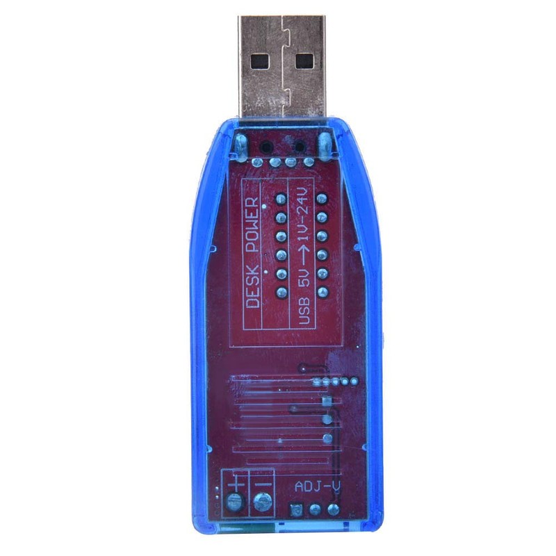 DC to DC USB Input Converter Board, DC5V to DC1-24V