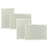 vhbw 4-Piece Filter Set Replacement for Viessmann ZK01767 for Ventilation