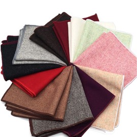 Conjunto de cuadros de bolsillo para hombre, trajes formales para hombre, pañuelos para bodas, fiestas, paquete de 8 unidades SH5