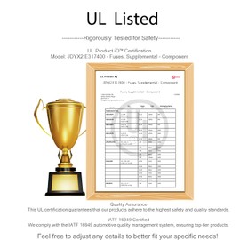 Chanzon (50Pcs) UL Listed 3A Standard Blade Fuse ATC/ATO/APR 3 Amp 12V 24V 32V Auto Fuses Fast Blow for Automotive Car RV Truck SUV Motorcycle Boat