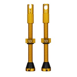 Peaty's x Chris King (MK2) Tubeless Valves, 60mm, Gold