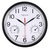 Vigorwise Wall Clock, Sweep Silent Movement Accurate Clocks with Temperature