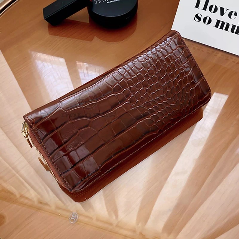 Dolores Cartera Para Mujer Cremallera Con Tarjetero Y Porta Celular