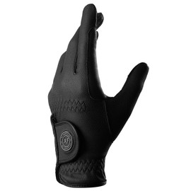 AF EQUESTRIAN Childrens Horse Riding Gloves Equestrian Premium Synthetic Leather Sui Sereno Gloves Snake Skin Design (Black, Large)