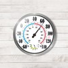 Outdoor Thermometer Hygrometer - 12'' Indoor Outdoor Thermometer Wireless, Indoor