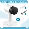 Yaocom 2 Pack Heavy Duty Floor Mounted Door Stop 3