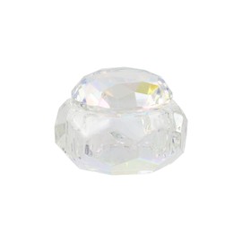UTALIND 2 pcs Glass Dapping Dish with Lid Crystal Nail Dappen Dish Colorful Nail Bowl for Nail Art Tools