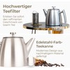 Vaja Trends Teapot Grey Stainless Steel 1 Litre Teapot with