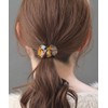 VingTAINE H-685-BR-CAFF Tortoise Shell Style Braided Design Hair Cuff, Hair
