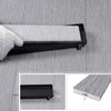 EXF Linear Shower Drain 30 Inch Matte Black with Reversible