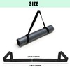 FIBOUND Pack of 2 Yoga Mat Carry Strap, Yoga Mat