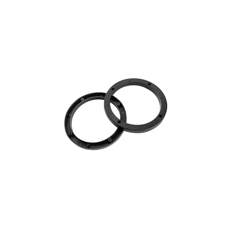 Partuto Auto Car Truck Black 6.5" Plastic Speaker Spacers 14mm