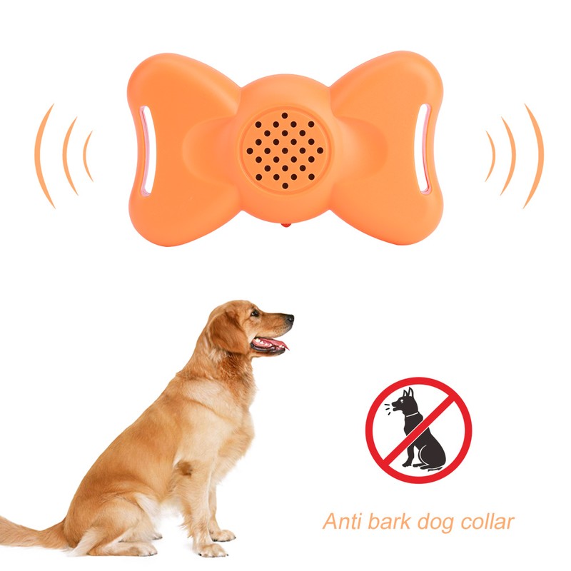 Anti Bark Dog Training Tool Collar Vibration Adjustable Sound Stop