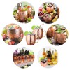 LIVEHITOP Moscow Mule Copper Mugs Set of 2, 19.5 Oz