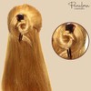 Parcelona French Long Duo Tortoise Shell Marrón Grande 12,1 cm