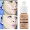 PHOERA Foundation,Flawless Soft Matte Oil Control Liquid Foundation, 24 HR