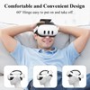 Meliya Headstrap Compatible for Oculus/Meta Quest 3S/3 Accessories, Comfortable Stable
