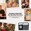 ottosing AM FM Portable Radio Bluetooth Speaker for Seniors