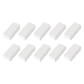 ZOFAX NatReg White Medium Erasers, Pack of 10, Multipack, Pencil Rubber Soft Erasers Pack, Perfect for School Home Office Classroom Teacher Supplies, iZOFAX Black Ball Pen