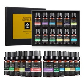 Kit De 12 Aceites Esenciales Aromaterapia 100% natural Difuso