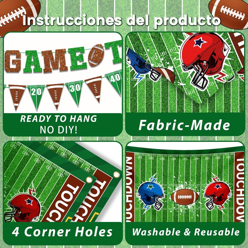 11Pcs Football Trunk or Treat Car Decorations