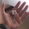 Set of 25 Universal Curtain Track Rollers Hooks, Ceiling Mount
