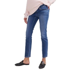 HATCH Slim Maternity Jeans - Under The Belly Pregnancy Jeans That Grow with You - Maternity Pants for Work & Leisure - Recycled Stretch Cotton Denim Maternity Skinny Jeans Indigo