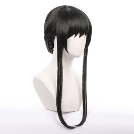 LVMEY Spy Family Cosplay Yol Foger Cosplay Wig, Yol, Wig, Disguise, Wig, Heat Resistant Wig, Costume Accessory, Halloween, Christmas, Cultural Festivals, Festivals, School Festivals