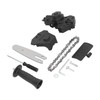Electric Chainsaw Bracket Balck ABS Handle Cordless Chainsaw Adapter with