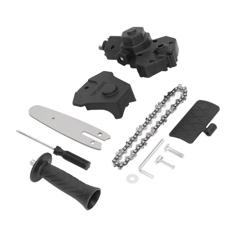 Electric Chainsaw Bracket Balck ABS Handle Cordless Chainsaw Adapter with