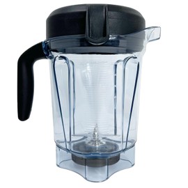 Blender Pitcher 64oz Low-Profile, Compatible with 750 5300 5200 5000 7500 6300 Vm0102 Vm0103 Vm0197 E310 G/Classic C/Explorian/Commercial series etc