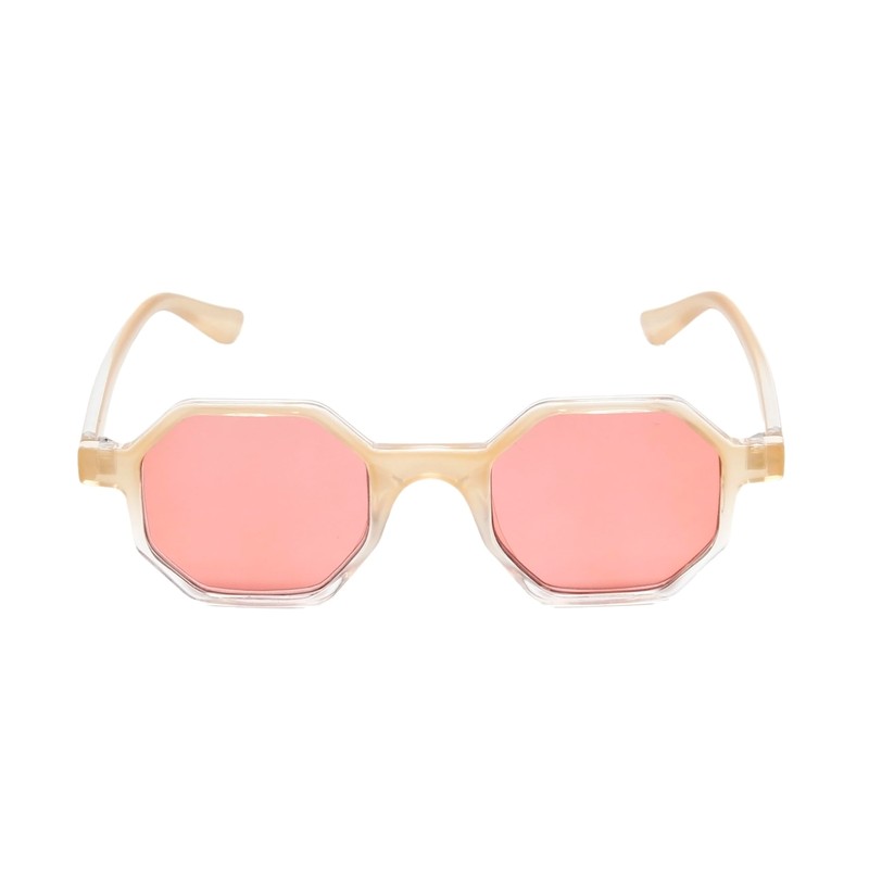 Medspex R786M FL-41 Reading Glasses +1.75 Tan Crystal Pink Migraine