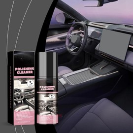 Limpiador abrillantador para interiores de automóviles, 2025 Nuevo limpiador de pulido, pulido interior de vehículos, limpiador de coche multifuncional (2)