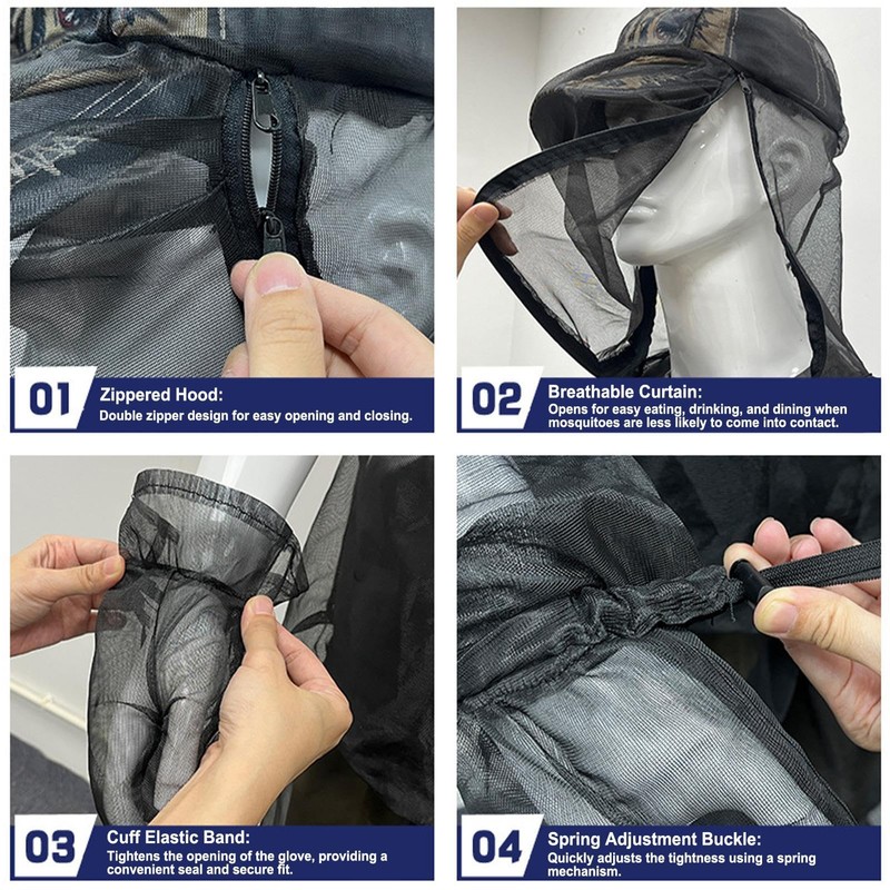 Fly Suit | Summer Fly Net Jacket Pants Clothing,Summer Breathable