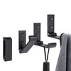 Allinside Coat Hooks, 4 Foldable Metal Coat Hooks, Modern Coat