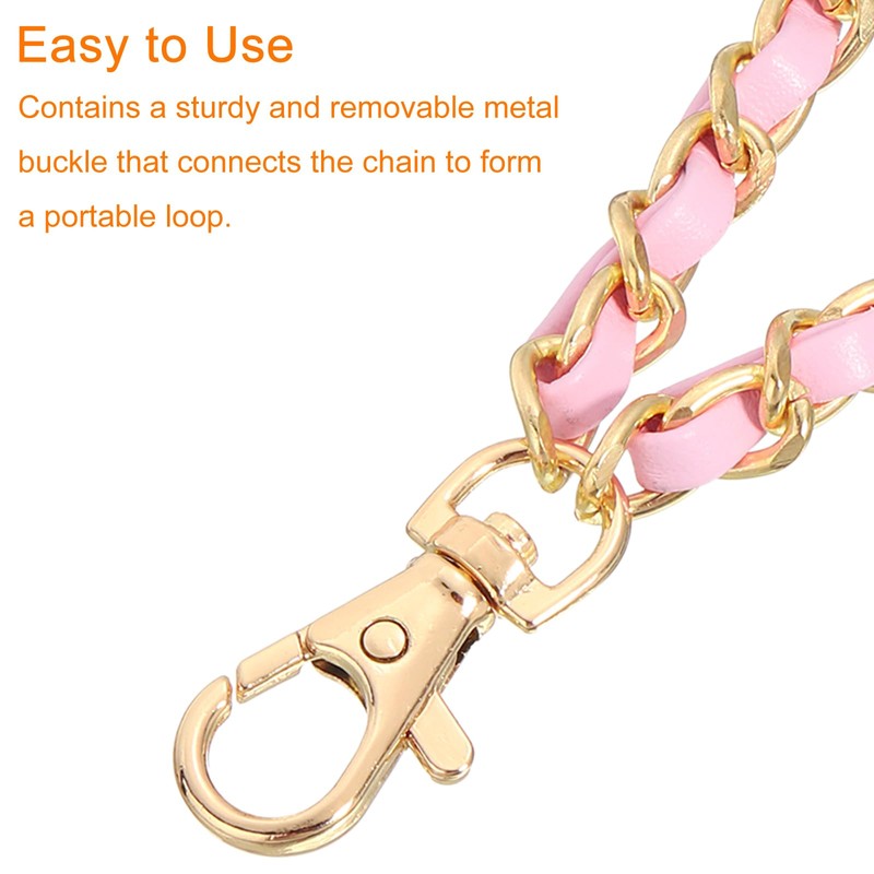 sourcing map Leather Wristlet Strap, 7" Hand Wrist Lanyard Leather