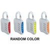 Master Lock 653EURD Combination Padlock with Zinc Body, Random Color,