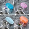Dimeho 6 Pcs Small Pill Box Mini Pill Organizer Box