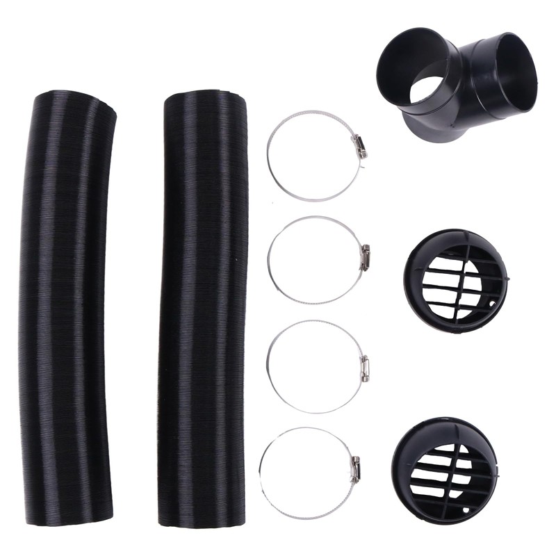 ZTUOAUMA 75mm 3'' Diesel Heater Air Duct Hose Y-Branch Connector