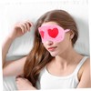 COLLBATH Plush Heart Eye Mask Comfortable Sleep Eye Cover for